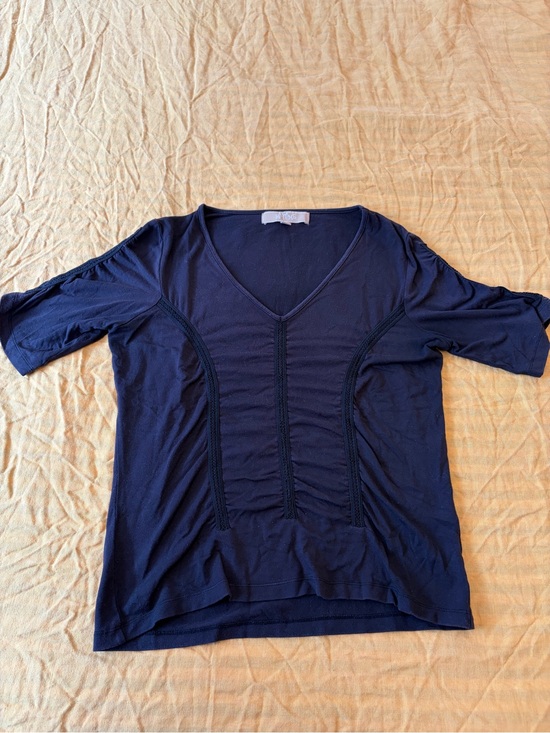 Tops - Y2K black short sleeve top